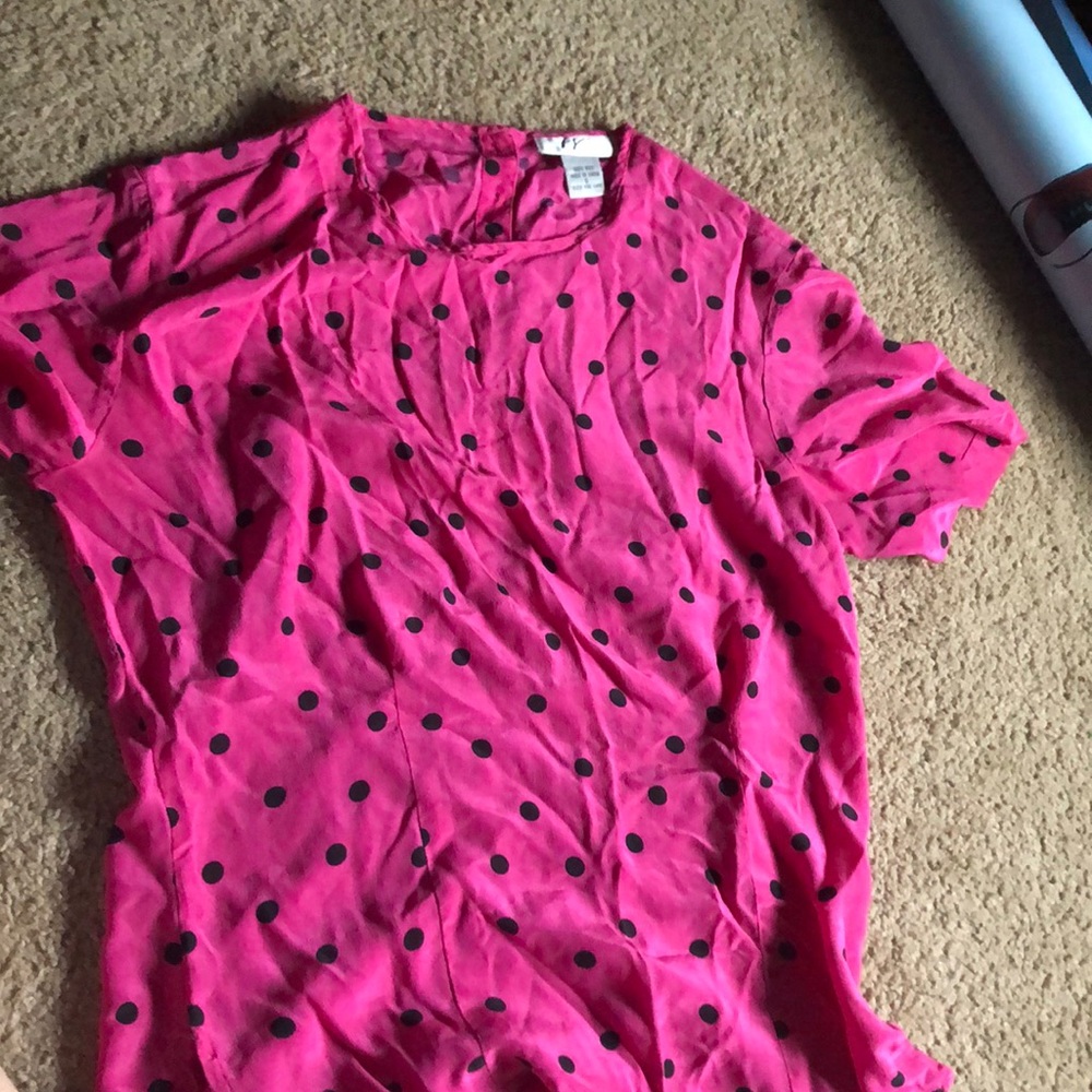 Polka dot shirt